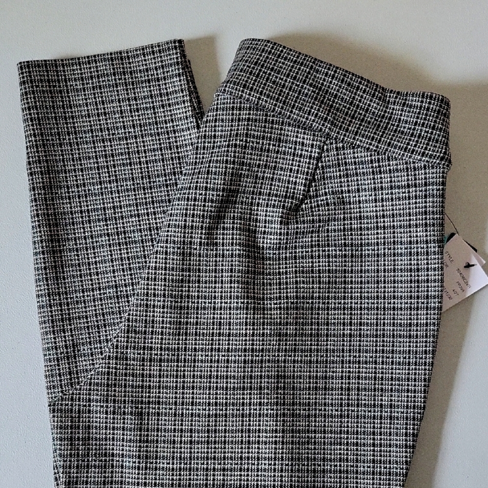 Mallery Mid-Rise Pull-On Ponte Skinny Pants